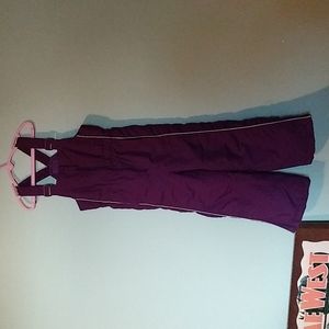 Kid's Purple Snowsuit